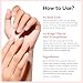 Nailshion Ridge Filler Base Coat 3-in-1 Nail Strengthener Growth for Damaged Uneven Nails & Ridges, Nourish VE & Protein-Fortifying Leveling Base for Smooth, Flawless Polish | Vegan Cruelty Free
