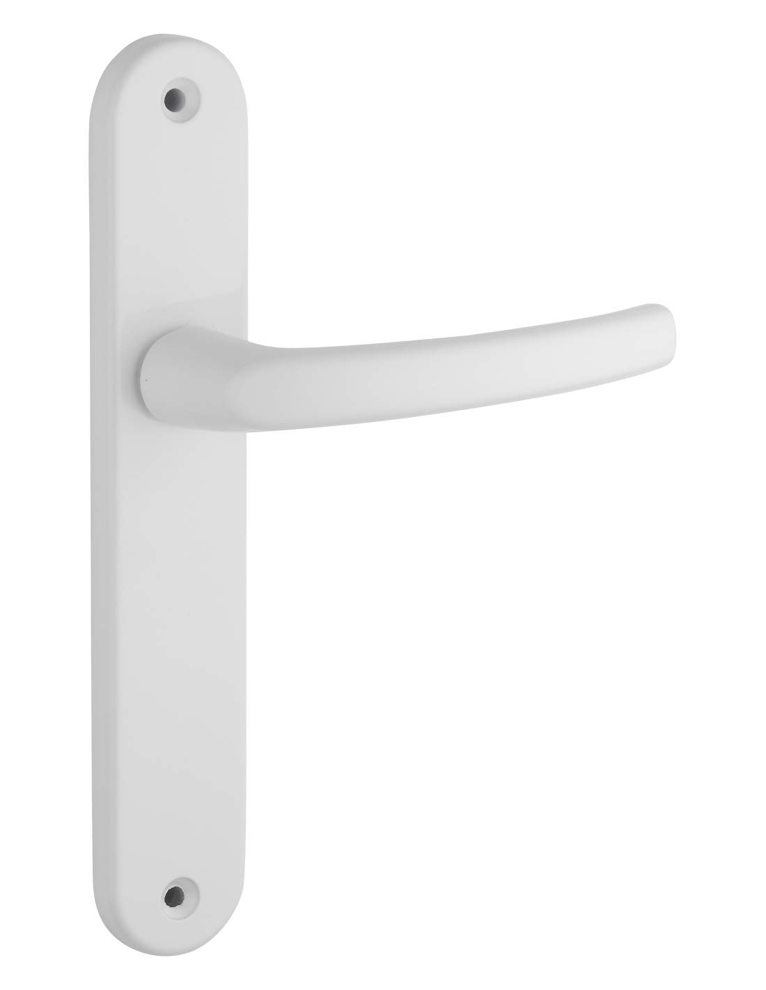 THIRARD - Conjunto de Manillas para Puerta Interior Sultane - Cuadrado 7 mm - Distancia 195 mm - Acabado Blanco - Uso Práctico - Diseño Elegante - Instalación Fácil
