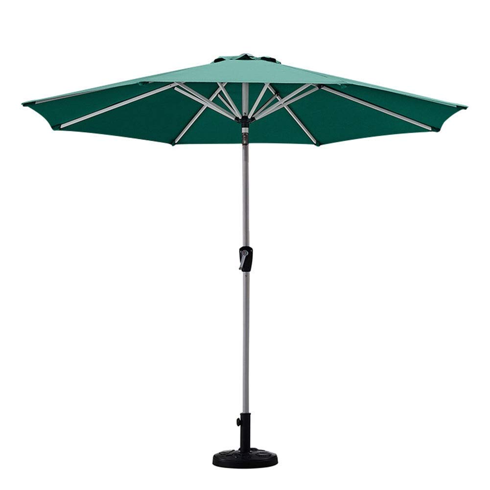 WDSOPK Garden Parasol,Parasols Green Garden Patio Table Umbrella with Tilt and Crank, Perfect for Outdoor Yard, Beach Commercial Event Market, Camping, Swimming Pool Outdoor parasol