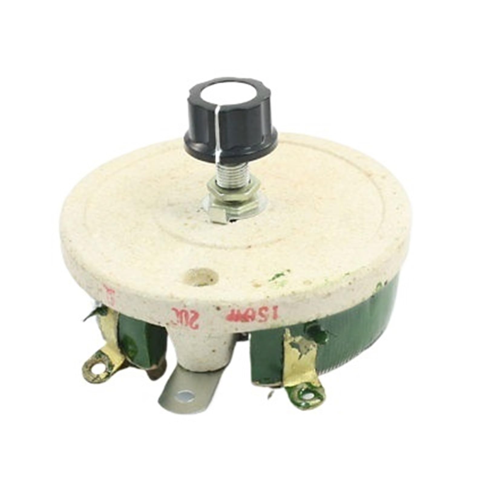 Potenziometro in ceramica 1pc Potenziometro ceramico regolabile Reostato Resistenza conica 150W 1R/2R/5R/10R-1KR/2KR/3KR