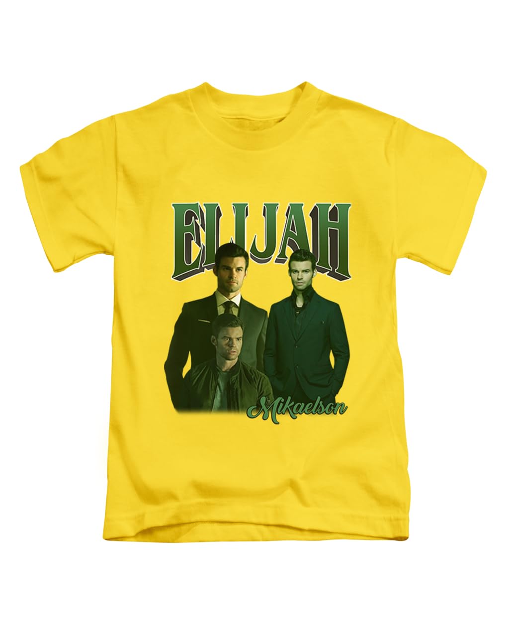 Elijah Mikaelson Vampire Original Tee T-Shirt Funny Unisex T Shirt Top Yellow