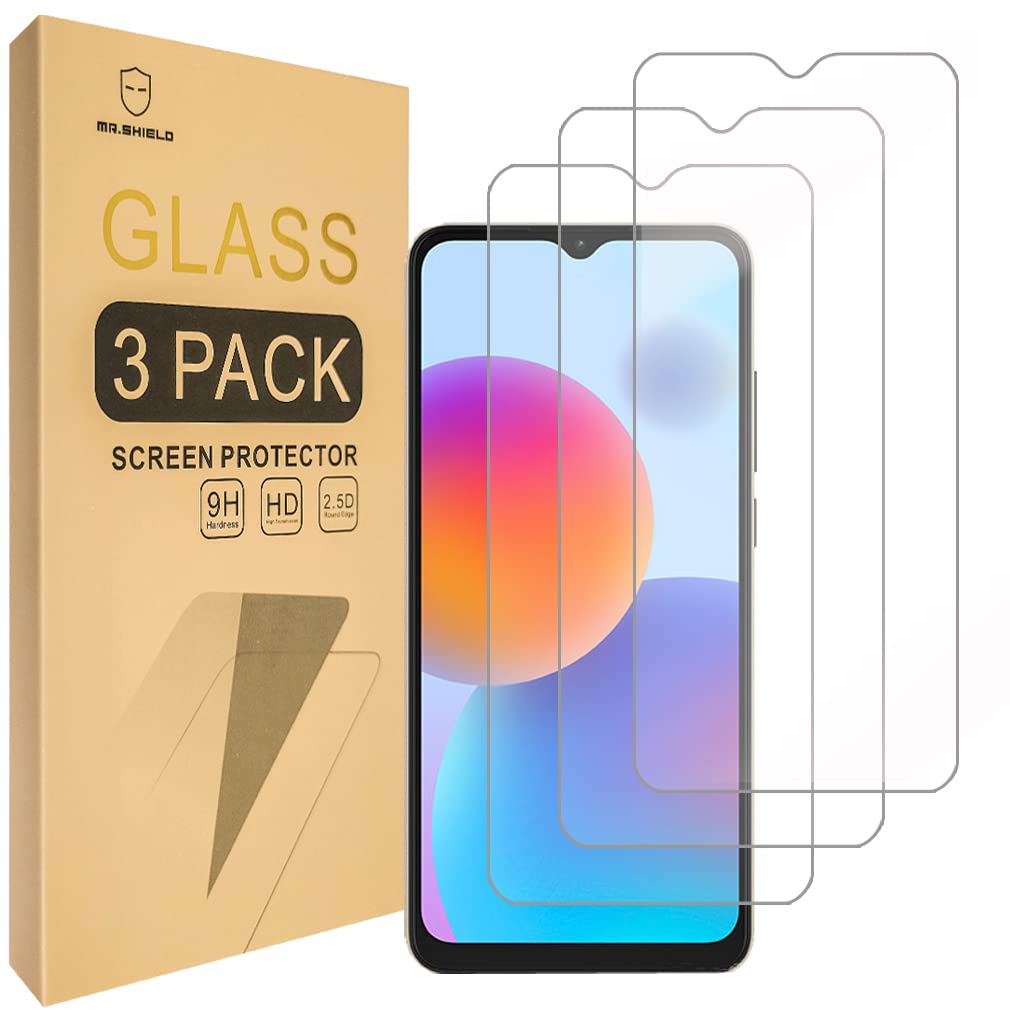 Mr.Shield Pellicola Protettiva per Realme C53 / C51/ C51S / Realme Narzo N53 Vetro Temperato [9H Durezza] [3 Pezzi] Protezione Schermo Senza Bolle