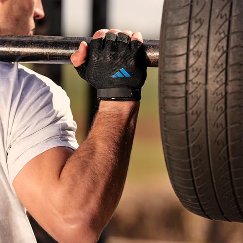 Adidas Essential Trainingshandschuhe - feuchtigkeitsabsorbierende Aeroready Technologie gepaart mit Einer äußerst komfortablen… – Ansicht 5