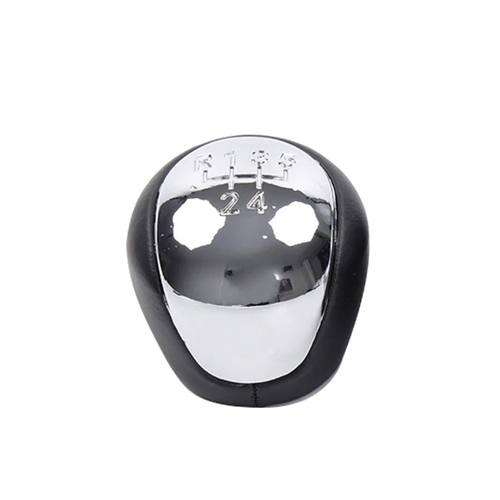 Jxewmtmc Bright Silver For Kia For Forte For Cerato For Koup 2009-2013 5 Speed Gear Shift Knob Shifter Lever Handball Gear Stick Shift Cover(Bright Silver)