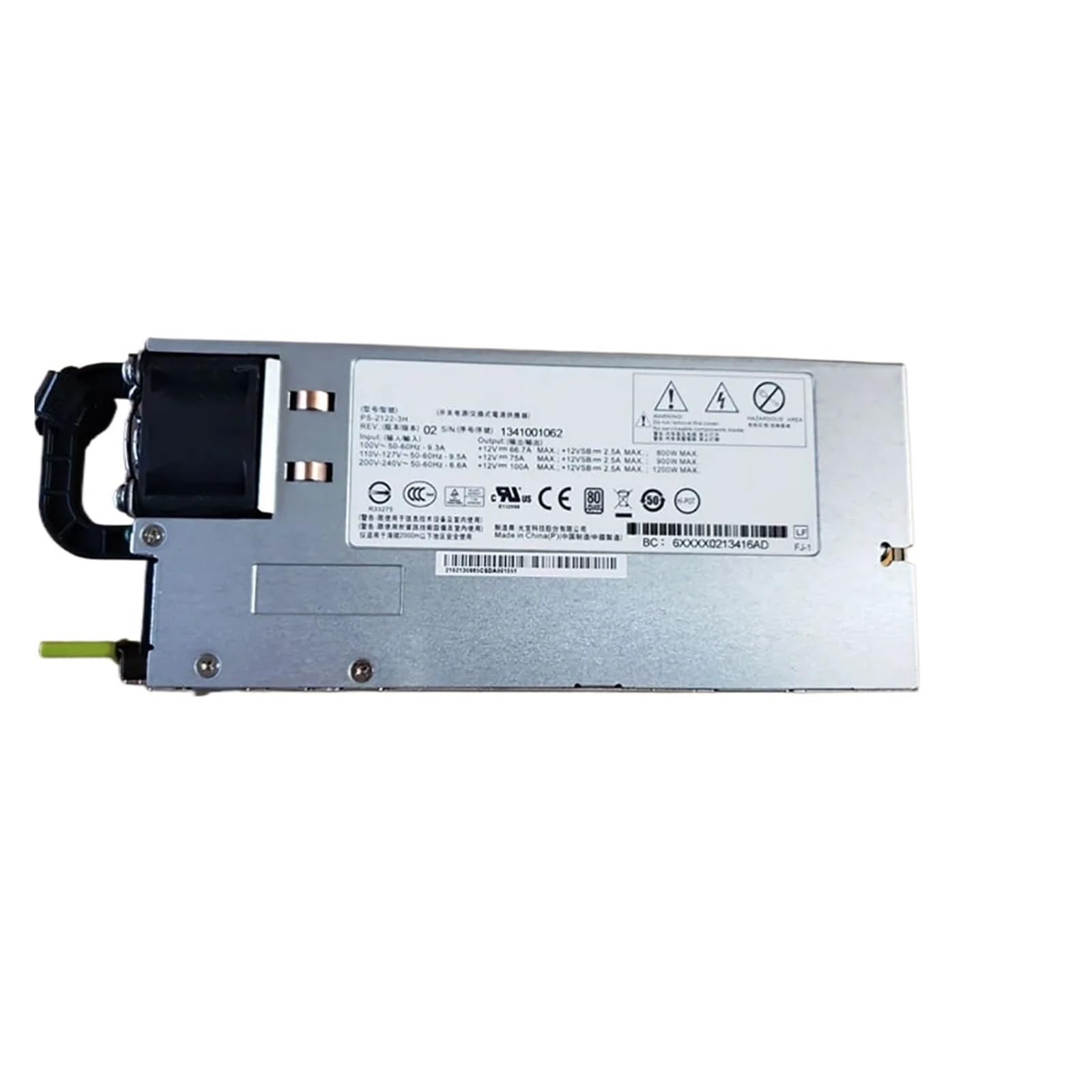 BRODEFUP Power Supply X6000 PS-2122-3H 1200W