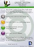 Heroclix DC War of Light #005 Green Lantern Recruit Figure Complete with Character Card