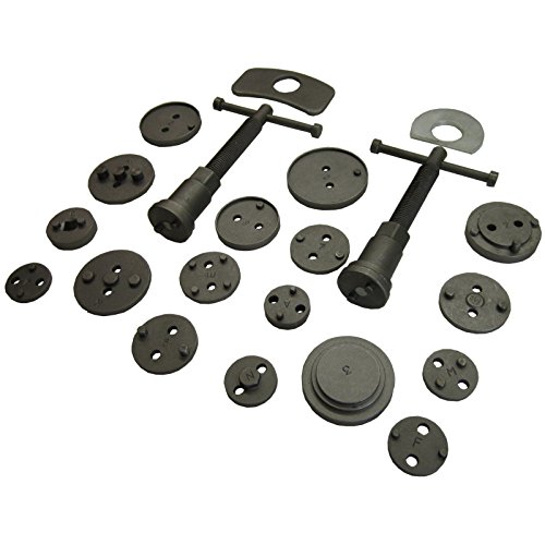 AB Tools 21pc Left and Right Hand Brake Calliper Piston Wind Back Tool Kit TE521