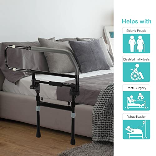 Yeshine Bed Rail For Elderly Heavy Duty Bed Rail Bed Rail For Senior Bed Rail For Elderly People Falling Out Of Bed Foldable Bed Assist Handle, 504E #TOP6