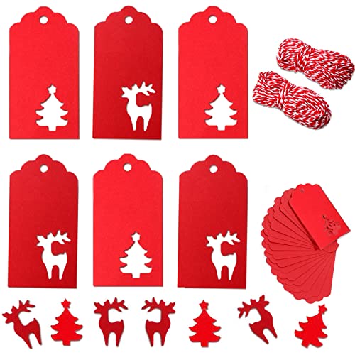 De Etiquetas De Regalo De Navidad Etiqueta De Papel Kraft De DecoracióN NavideñA Etiquetas De Papel Kraft De DecoracióN De Regalo De Navidad De Bricolaje 200 Piezas Para DecoracióN De Regalos Cover