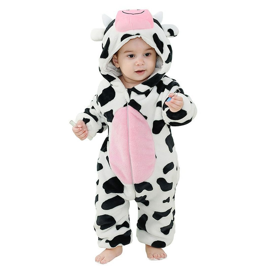 CuteOn Toddler Halloween Costume Flannel Onesie
