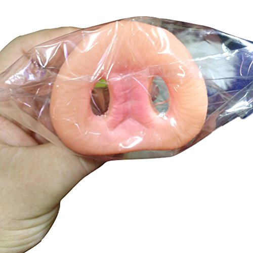 YeahiBaby Schwein Nase Maske mit Gummiband, interessante Tier Maske für Party, Satz von 2 Stück