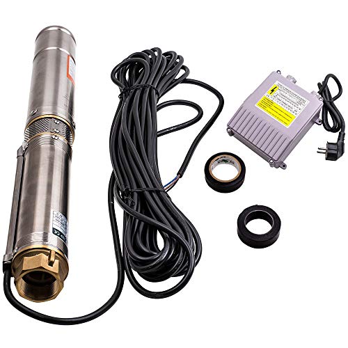 Preisvergleich Produktbild maXpeedingrods 3 Zoll Tiefbrunnenpumpe Brunnenpumpe Gartenpumpe 2500 l / h 250 W