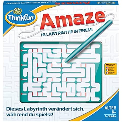 ThinkFun Amaze Changing Labyrinth Puzzle Game Cover