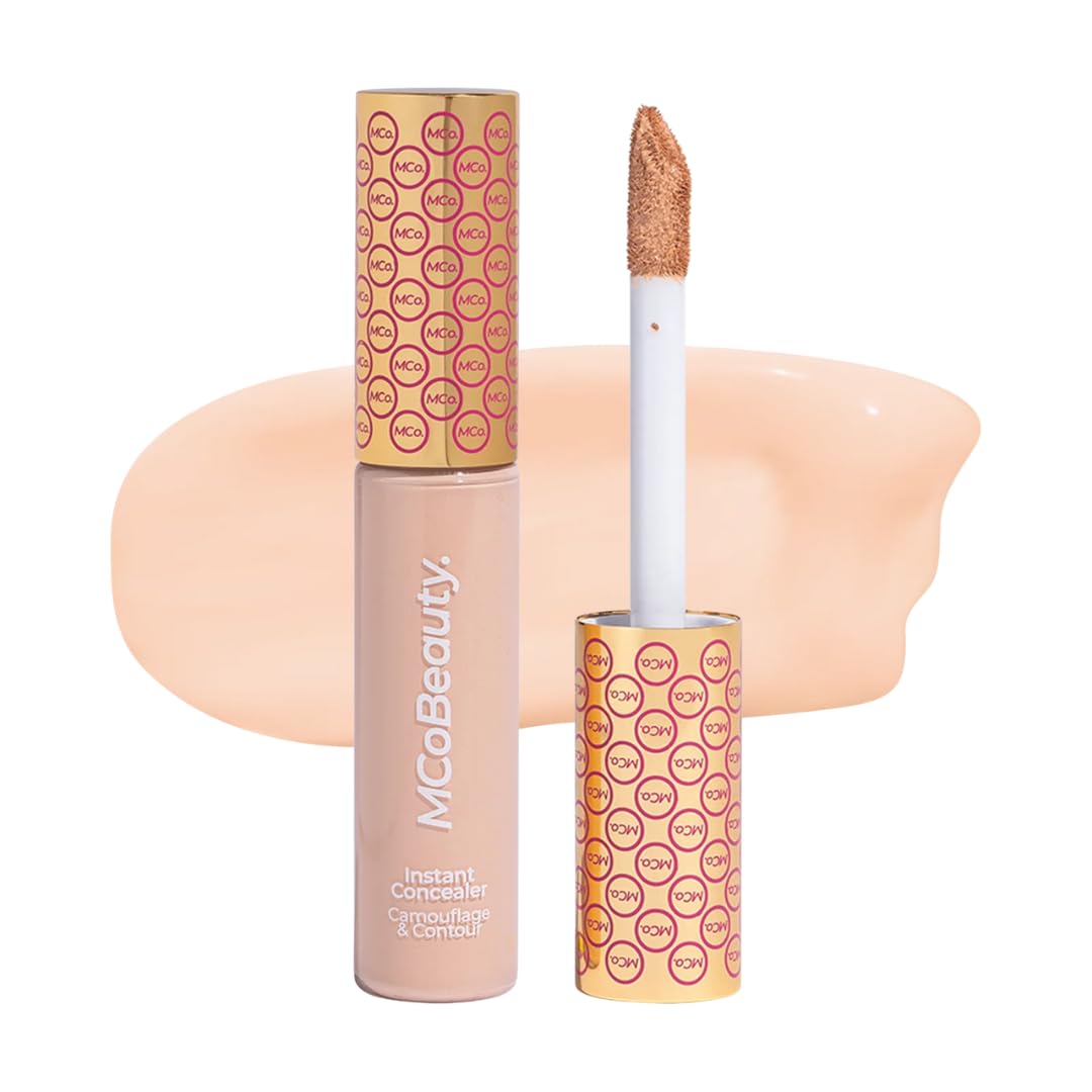 MCoBeauty - Instant Concealer Camouflage and Contour - Full Coverage Cream Formula - Contour Ivory Shade - Conceals, Highlights and Contours - Concealers & Neutralizing Makeup