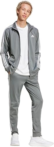 Miniatura 7 de adidas Traje de chándal básico de 3 rayas para hombre