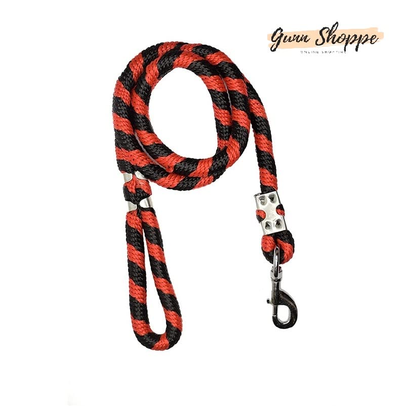 Gunn Shoppe Extra Thick Premium Nylon Rope Leash with Strong Hook Training and Walking Dog Leash 5 Feet Stainless Steel Hook Thickness - 22mm (Color as per Available) (B08QRY9Y4J) Amazon Price History, Amazon Price Tracker