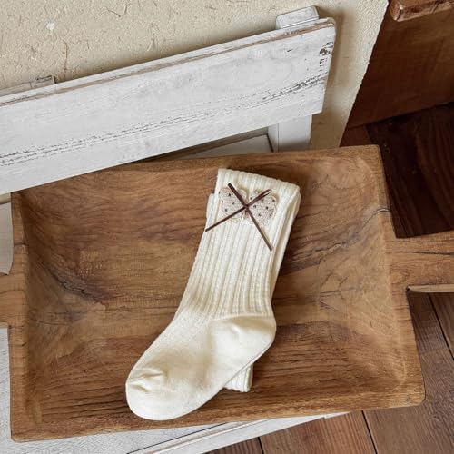 Girls Cable Knit Tights Ballet Dance Stretchy Uniform Stocking Footed Thick Warm Cute Leggings Pantyhose for Kids3