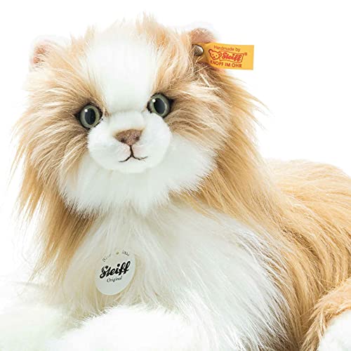 Princess Katze - 30 cm - Kuscheltier für Kinder - weich & kuschelig - waschbar - rotlond/weiß (099250) – Bild 3