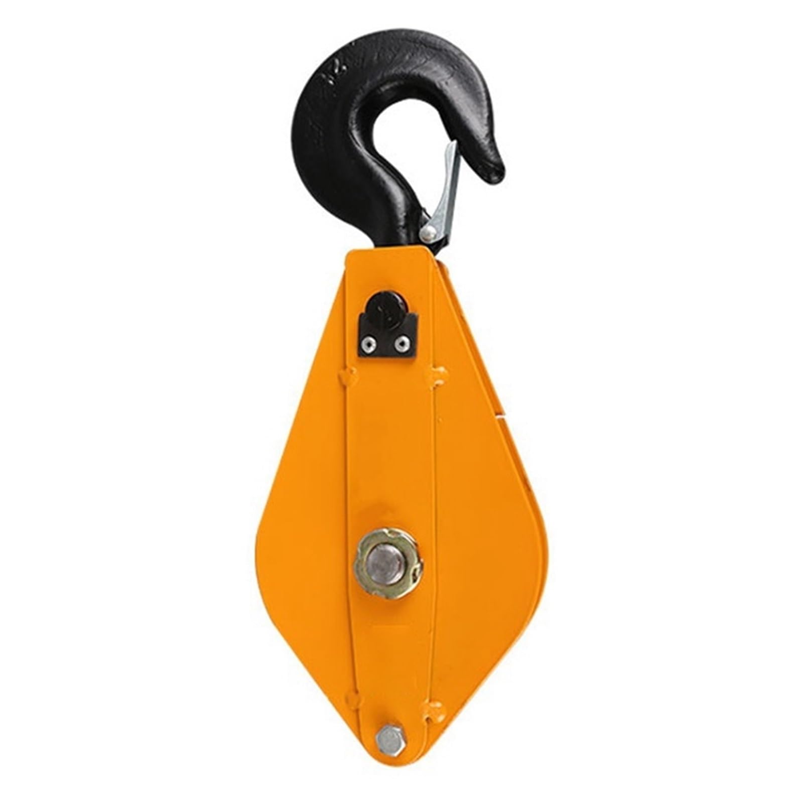 Polea de elevación con Gancho, polea Que Ahorra Mano de Obra, Juego de polea de rodamiento único de 8,5 cm/3,3 Pulgadas