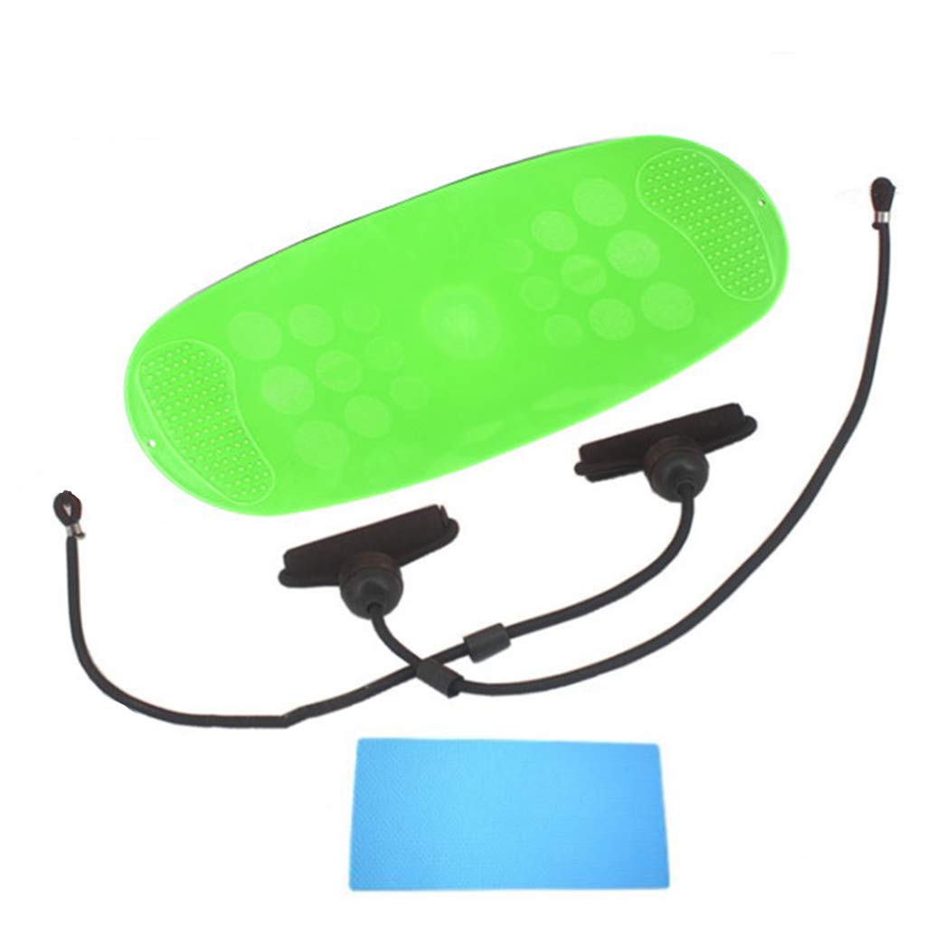 Junlinto,Balance Board with Resistance Bands and Exercise Mat for Adults Workout