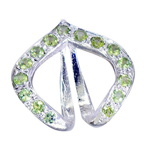 Péridot Vert Collier Argent Astrologique | Cadeau Idéal Pierre de Naissance Août - 4