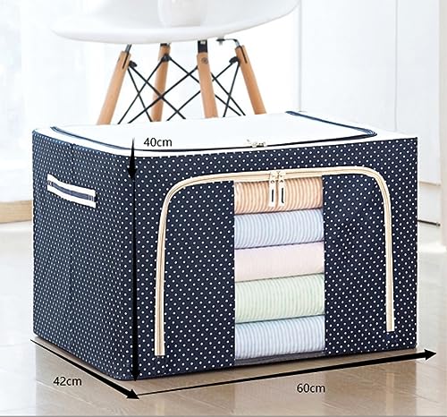 Caja de almacenamiento de ropa plegable contra el desorden diario 3