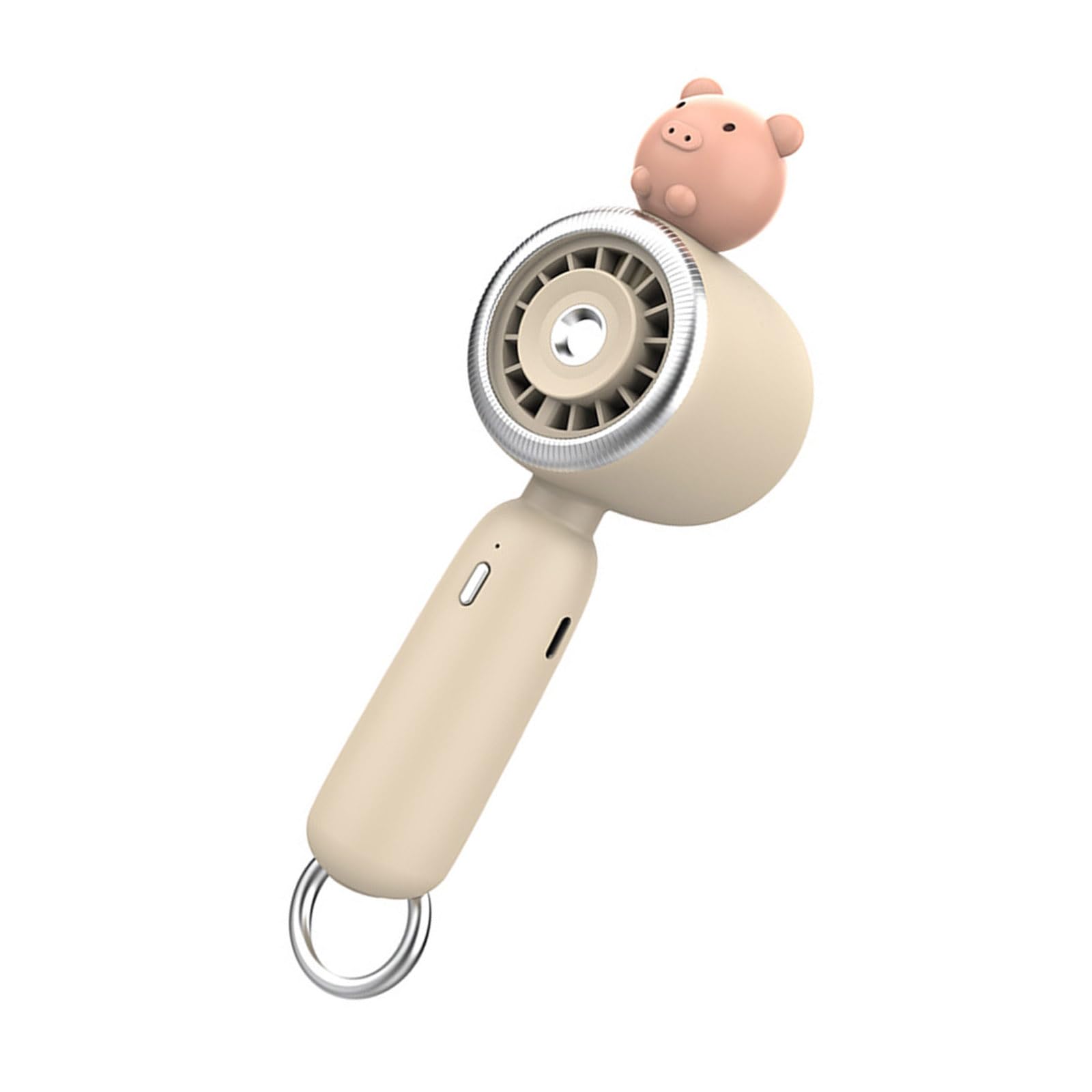 Buxuaaaa Handheld Misting Fan Cooling Fan for Makeup Travel Rechargeable Misting Sprayer Water 3 Speed 1200mah Camping Rechargeable
