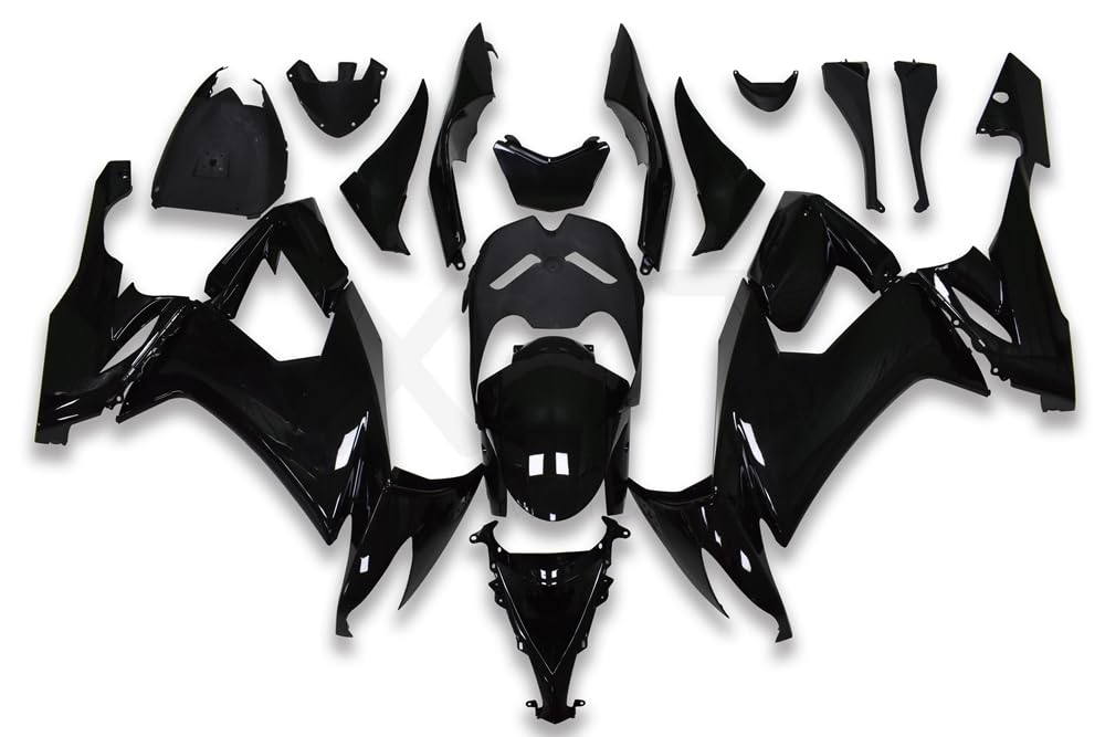 Injection Molding Plastic Fairing Kit For 08 09 10 ZX-10R ZX10R 2008 2009 2010 ZX10R Black Fairings Set 041OF