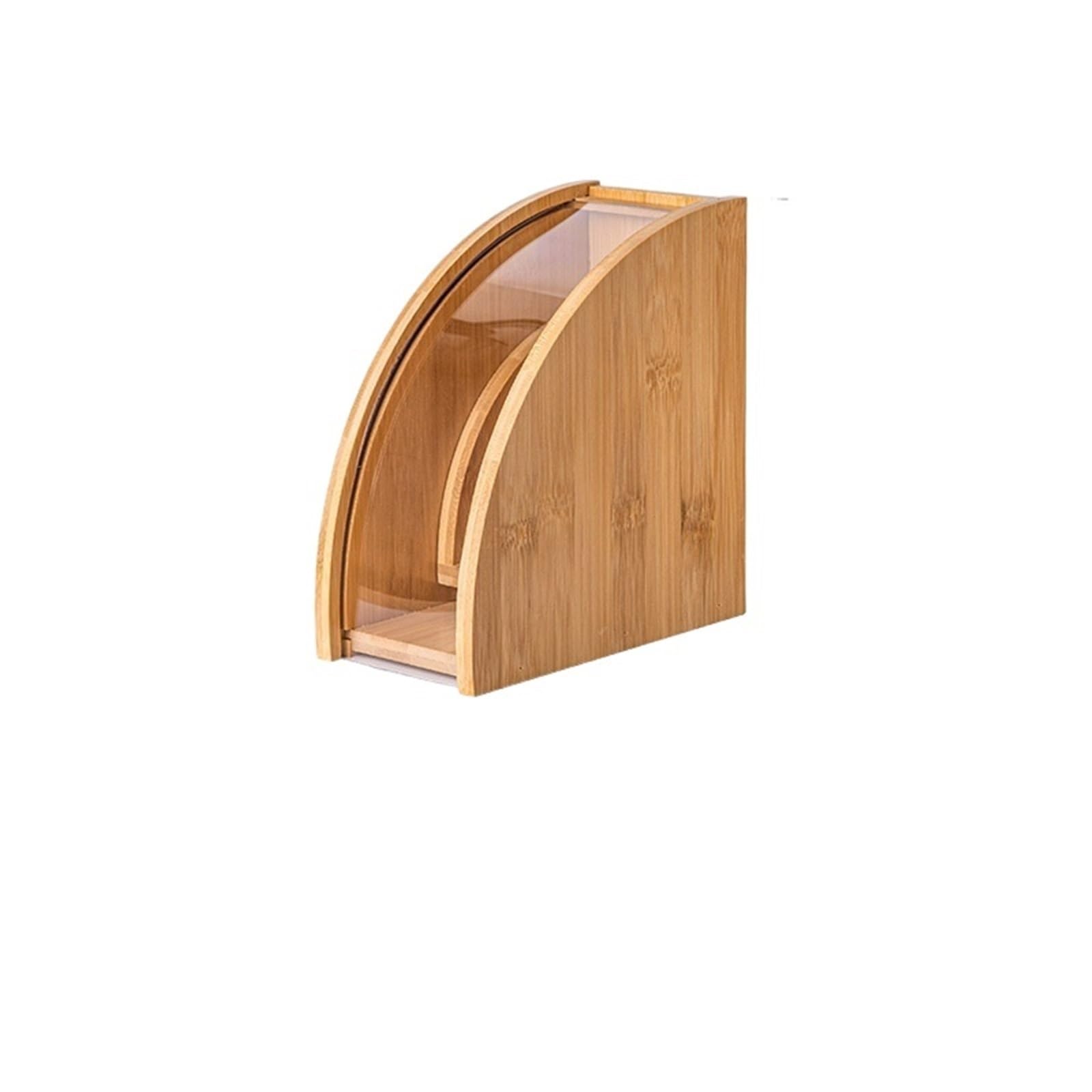 Kaffeefilter-Halter Kaffeefilterpapierhalter aus Holz, Kaffeefilterbox, passend for Filterpapierhalter, Kapazität von 100 Stück Papierfiltern(14.1 * 8.2 * 15.2CM)