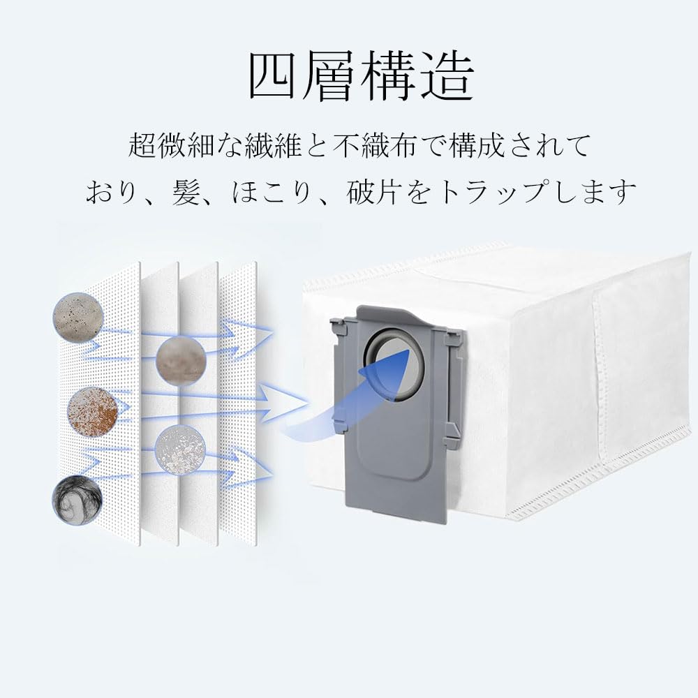 Amazon.co.jp: ロボロック q revo 掃除機 紙パック Roborock Q Revo