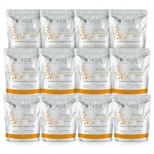 Polvo Decolorante Profesional con Plex 500 g | Alta Aclaración Hasta 9 Tonos, Protección Anti-Rotura y Menor Daño Capilar | Ideal para Mechas, Balayage, Decoloración y Rubios Platino