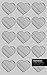 Produktbild Dark Hearts Notebook (5x8) (Grey)