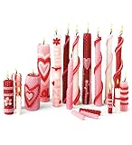 Valentine Homemade Beeswax Candle Rolling Kit