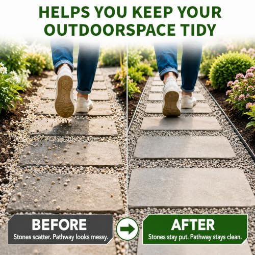 Image of Rock Glue for Landscaping - 2 Gallon Mulch Glue and Gravel Binder | Fast-dry, non-toxic rock glue for landscaping,bonds gravel,mulch,pebbles and stones for patios,garden,paths and flower beds