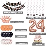 Zoom IMG-1 decorazioni 24 anni compleanno oro Zoom IMG-1 decorazioni 24 anni compleanno oro