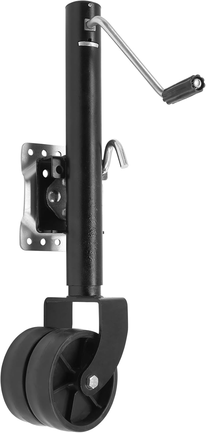 Boat Swivel Trailer Jack 2000lbs with 6 Inch Dual Wheel 11
