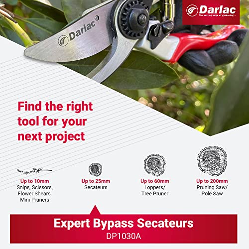 Tijeras de podar Darlac Expert 25mm corte máximo miniatura 6