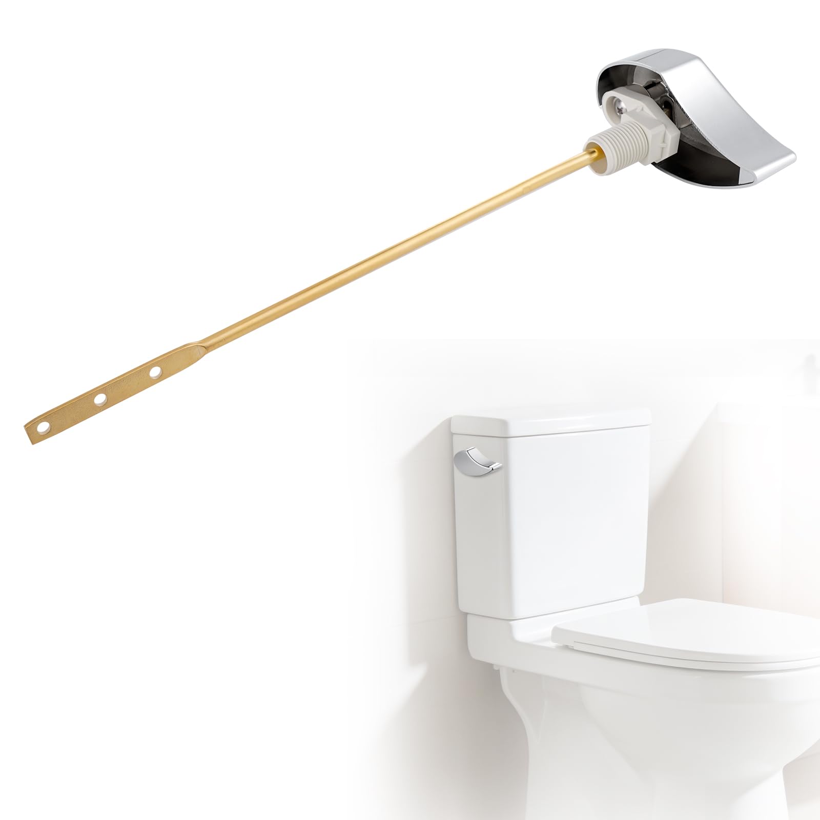 toto♡80 iFealClear Metal Toilet Handle Replacement Compatible with TOTO