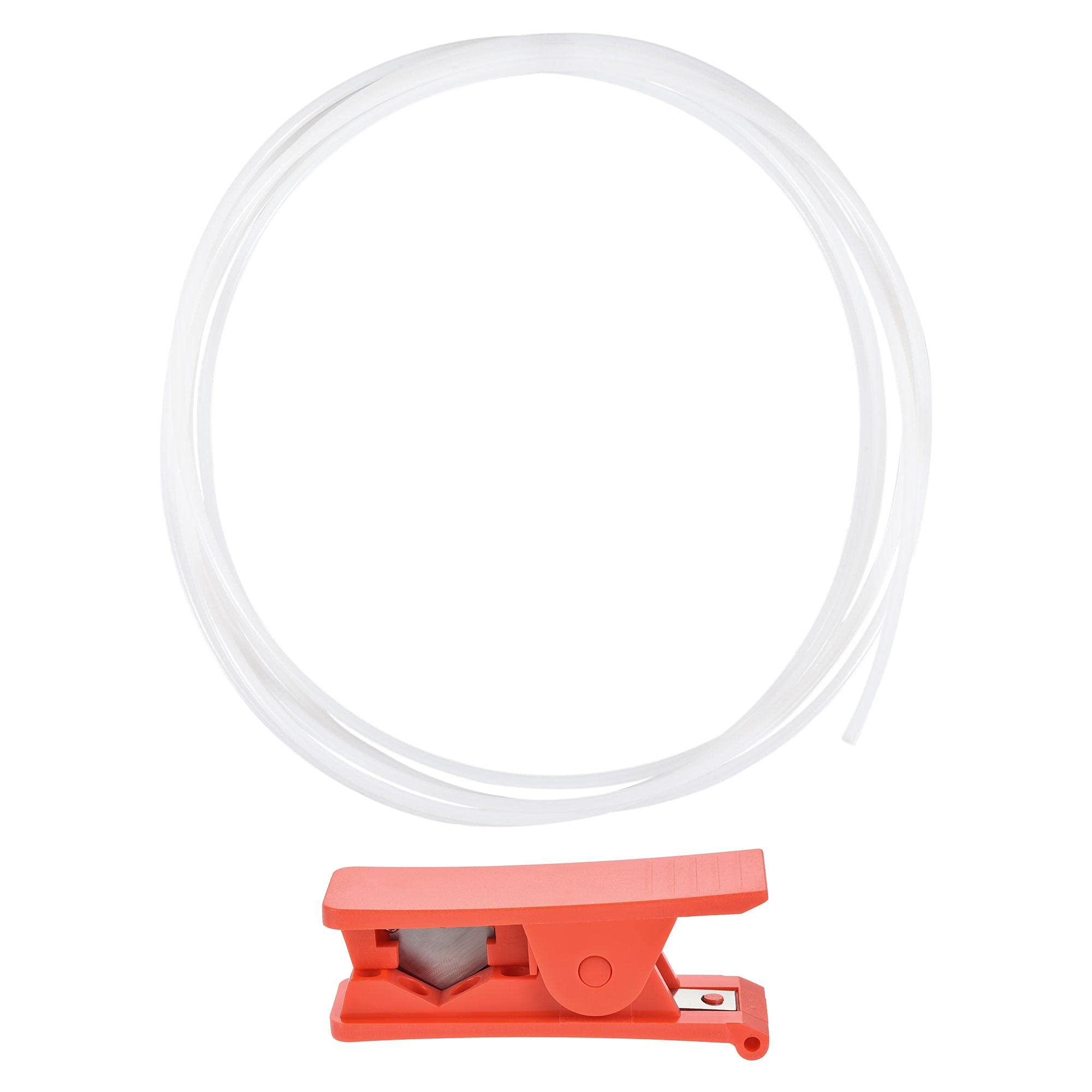 uxcell PTFE Tubing Hose High Temperature Multifunctional Pipe White 1mm/0.04ID x 2mm/0.08OD x 6.56ft with Tube Cutter (B0966WK2L8) Amazon Price History, Amazon Price Tracker