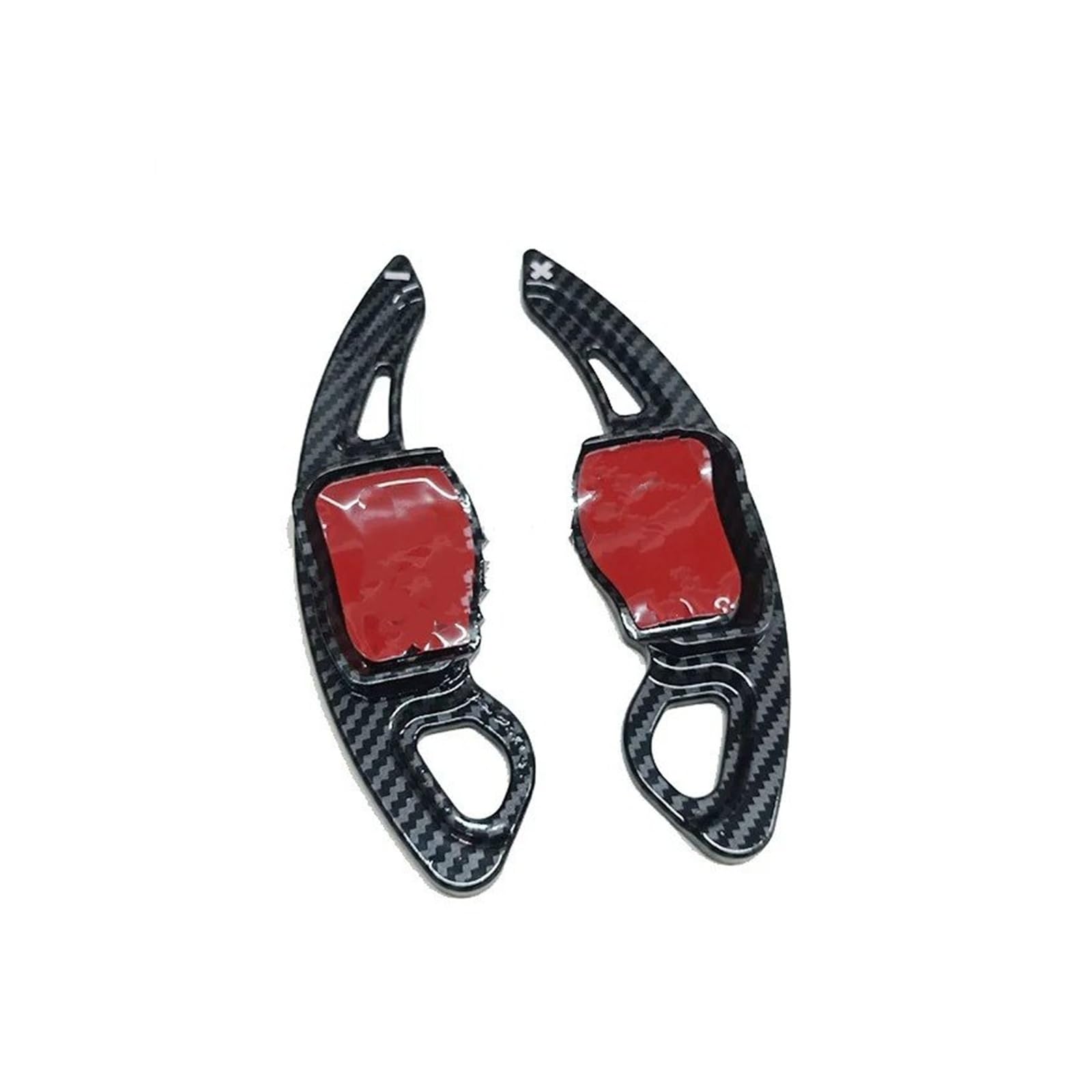 Zhangzhengyao Abs Carbon Black Car Steering Wheel Shifter Paddle For Vw For Golf 5 For Mk5 For Golf 6 For Mk6 For Gti Steering Wheel Paddle Shift(Abs Carbon Black)