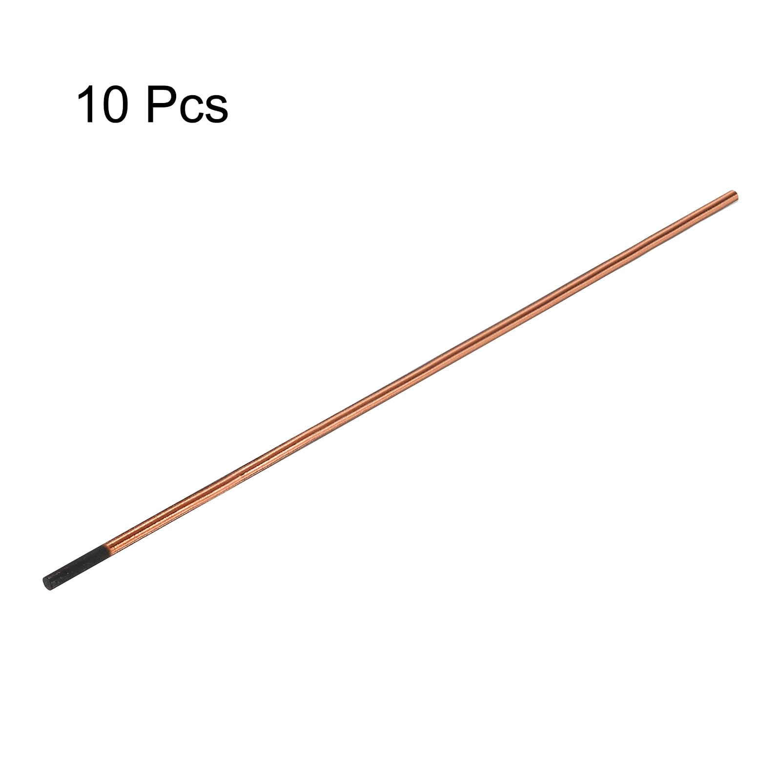 PATIKIL 10pcs 5mmx355mm(3/16"x14") Carbon Arc Air Gouging Rods Copper Graphite Coated Gouging Electrode Rods for Welding - Image 3