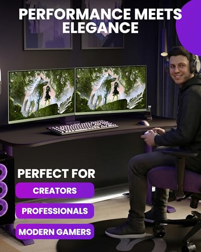 Image of Arozzi Gaming Monitor Nova 27 inch IPS 180Hz - Computer Monitor QHD 1440p - Adaptive Sync, HDR10 & Flicker Free Display - 100% sRGB Color Accuracy - PC & Console Ready - Forest Green