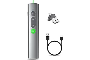 Wireless Presenter and Slider Writer Laser for Dynamic Presentations