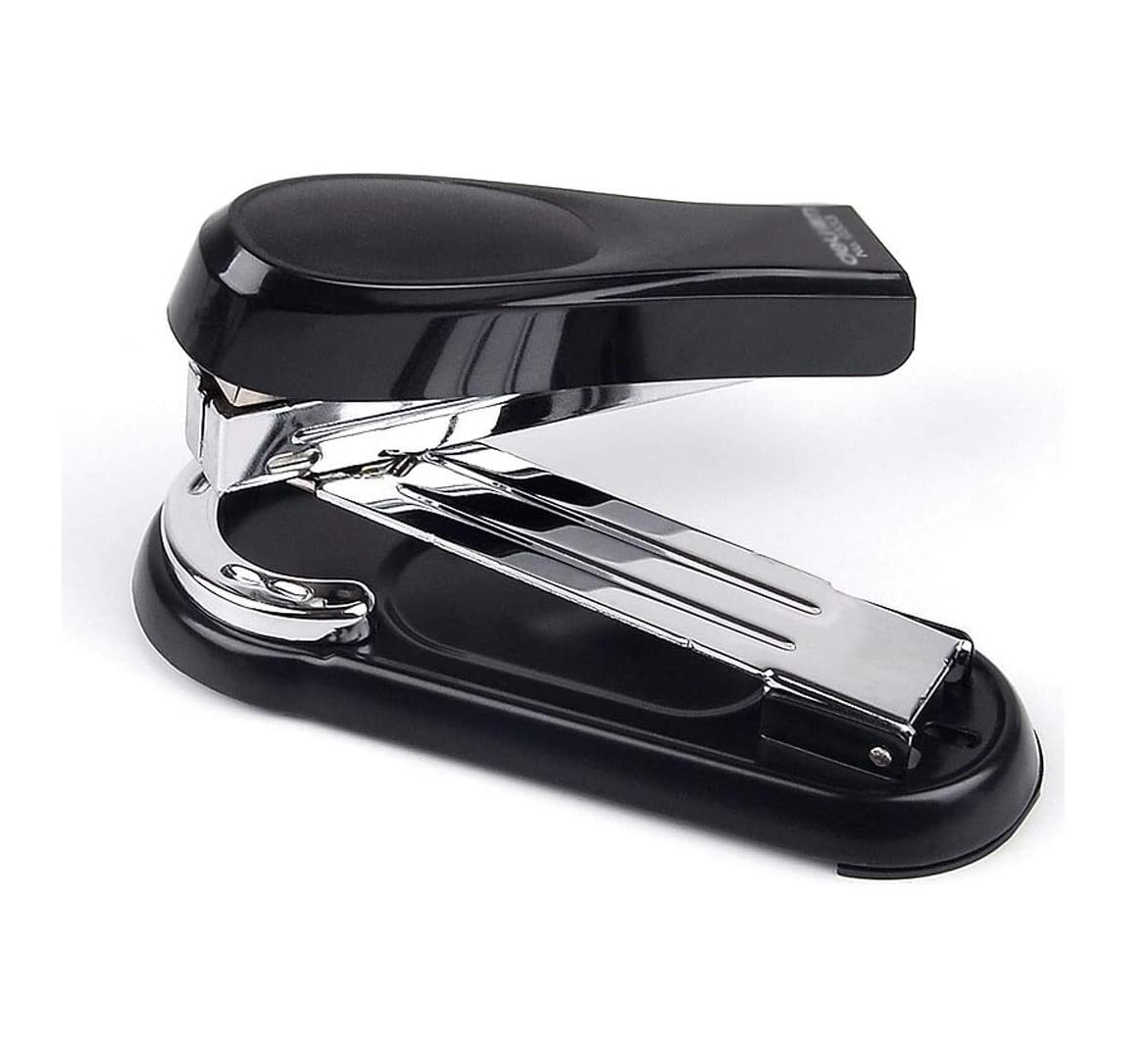 Cucitrice da Scrivania Cucitrice Rotativa Media for Ufficio con Rotazione di 360 Gradi for Rilegatura di Carta, Accessori for Ufficio Scolastico Spillatrici per Ufficio(Black)