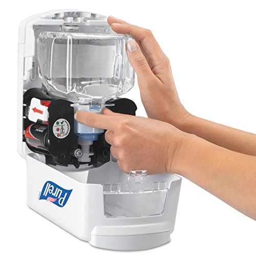 PURELL LTX-7 Touch-Free Hand Sanitizer Dispenser, White, for 700 mL PURELL LTX-7 Sanitizer Refills (Pack of 1) – 1320-04 - Thumbnail 6