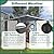 Black 10x12FT Metal Outdoor Storage Shed with Lockable Doors and Updated Frame Structure, Ideal for Backyard Tool and Garden Gear Storage