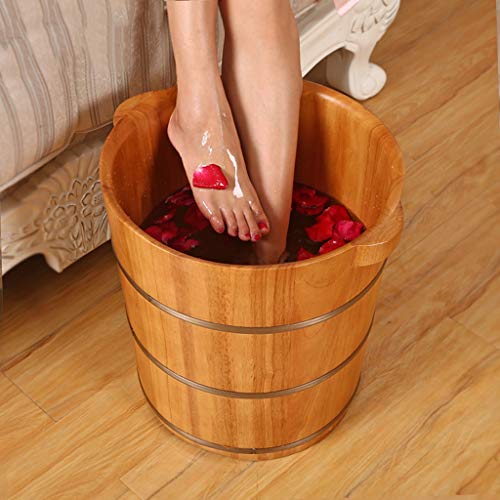 Bañera de Madera para Pedicure - Barril de Roble miniatura 3