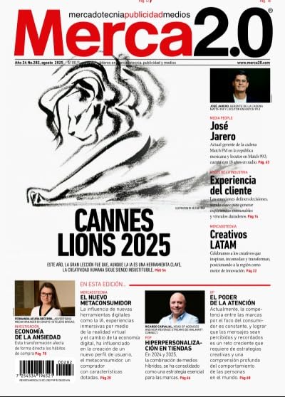 Revista Merca2.0 I Cannes Lions Agosto2025|