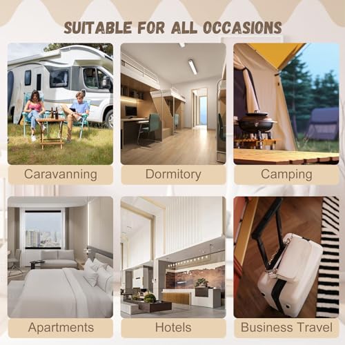 Draagbare wasdroger, klein, 2024, elektrische kleine warmtepompdroger, met timer/uv-sterilisatie/automatische uitschakeling, kleine warmeluchtdroger, voor appartement, thuis, reizen - Image 7