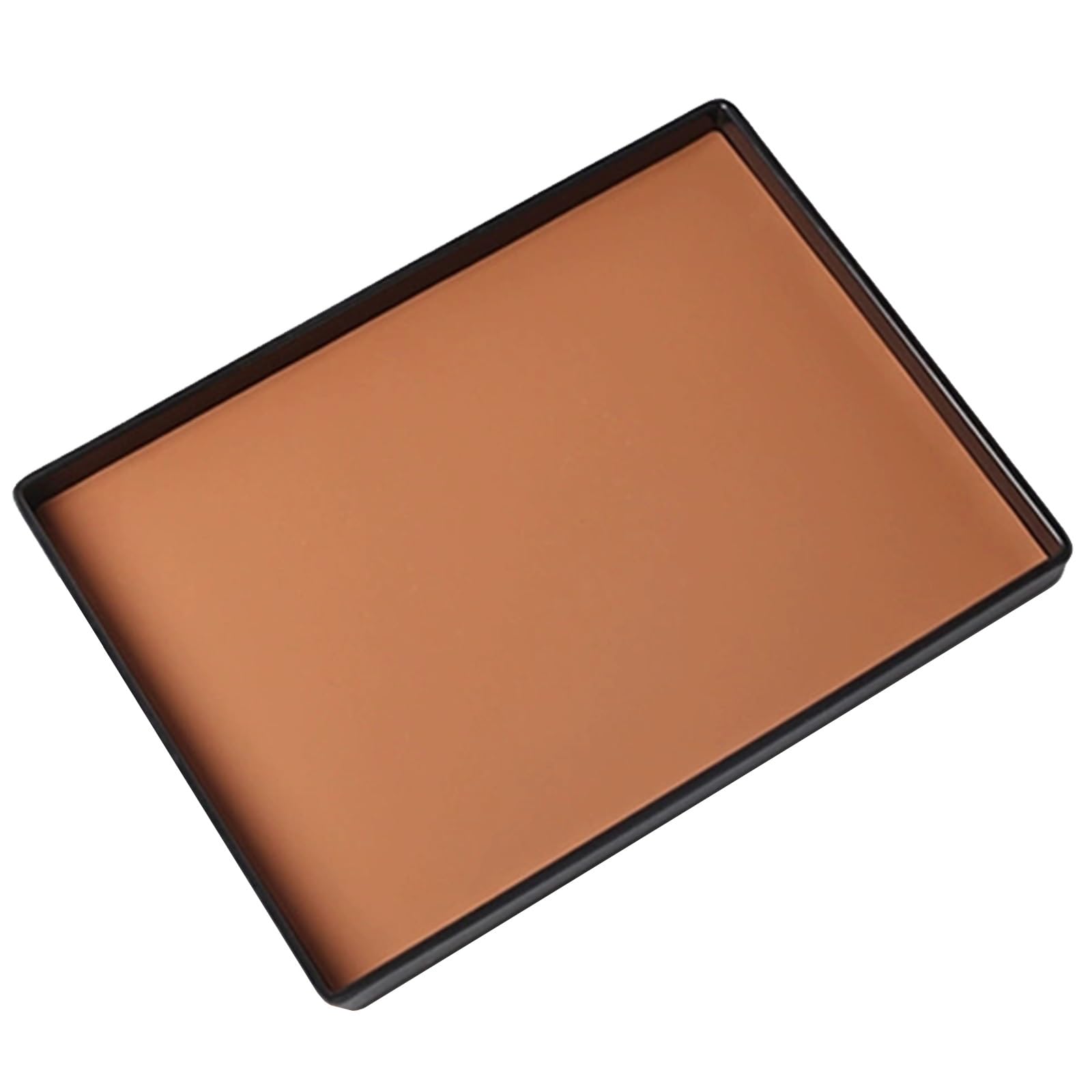 Vassoi da portata antiscivolo per alimenti, vassoi in plastica e robusti, 22 x 30 x 2 cm, colore, ideali per feste e uso quotidiano